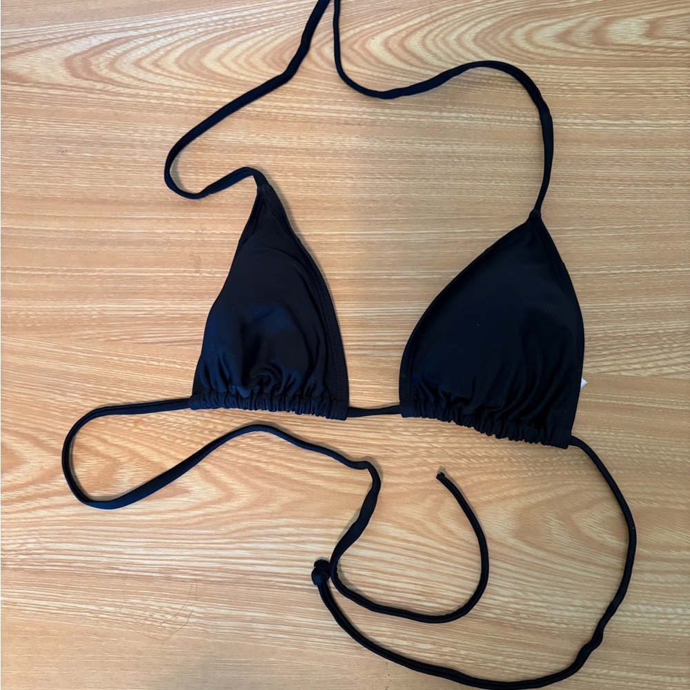 Old Navy Black Triangle Bikini Top